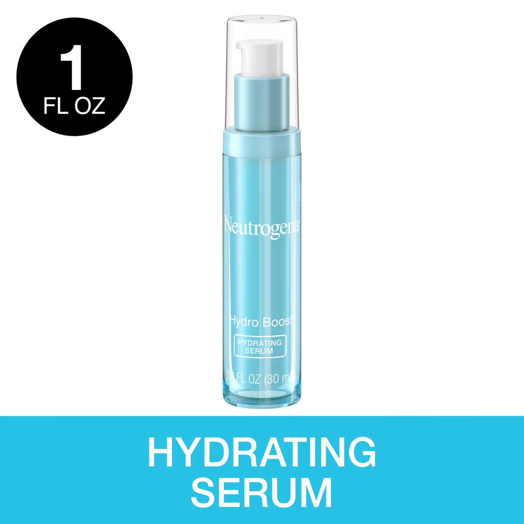 Neutrogena Hydro Boost Hydrating | 1 Fl. Oz Facial Serum | Oil-Free