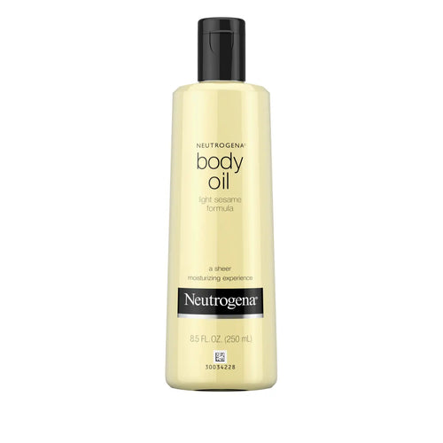 Neutrogena Body Oil Light — Light Sesame Formula for Dry Skin, 8.5 Fl. Oz