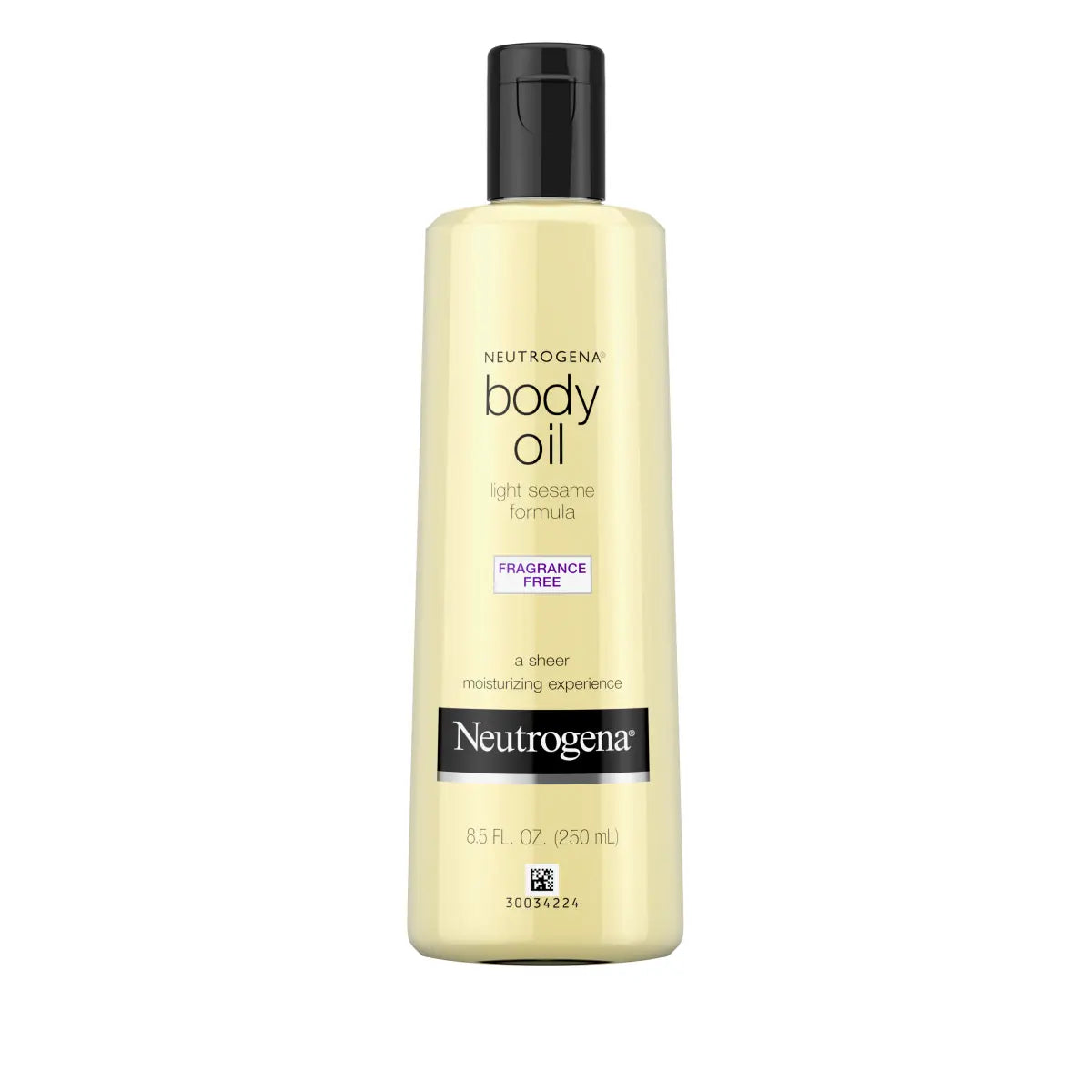 Neutrogena Body Oil Light — Fragrance Free Sesame Moisturizer, 8.5 Fl. Oz