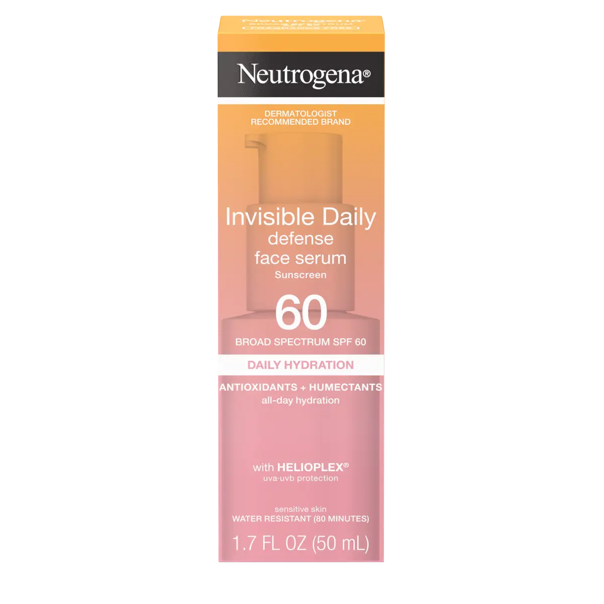 Neutrogena Invisible Daily Defense Face — SPF 60 Serum