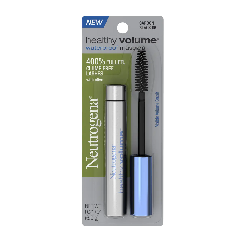 Neutrogena Healthy Volume Waterproof Mascara — Carbon Black 06, .21 Oz