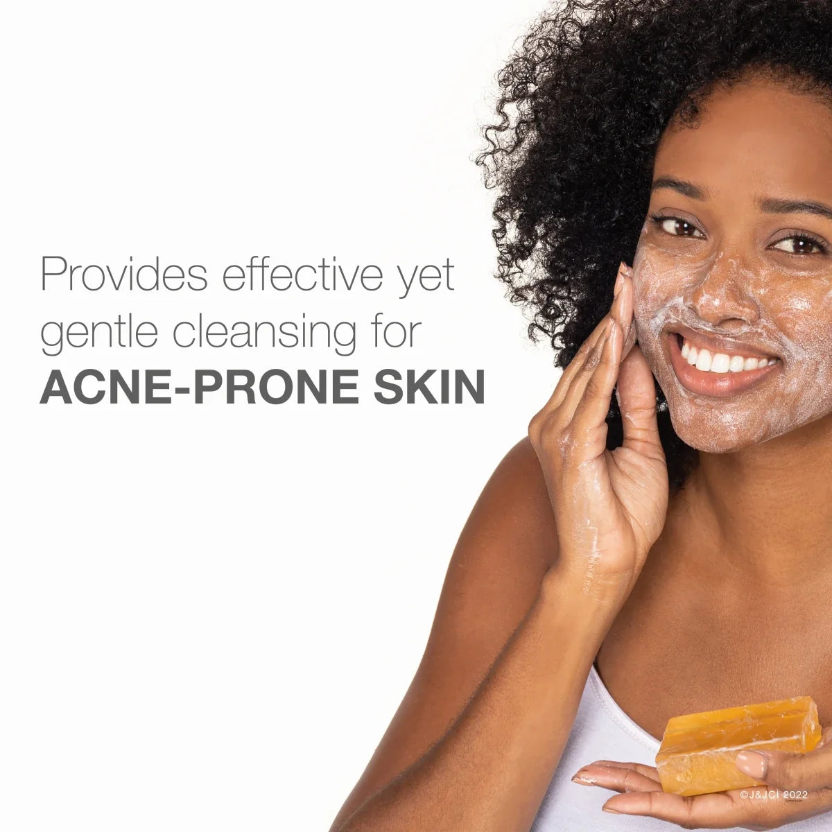 Neutrogena Facial Cleansing Bar — Glycerin Soap for Acne-Prone Skin, 3.5 Oz