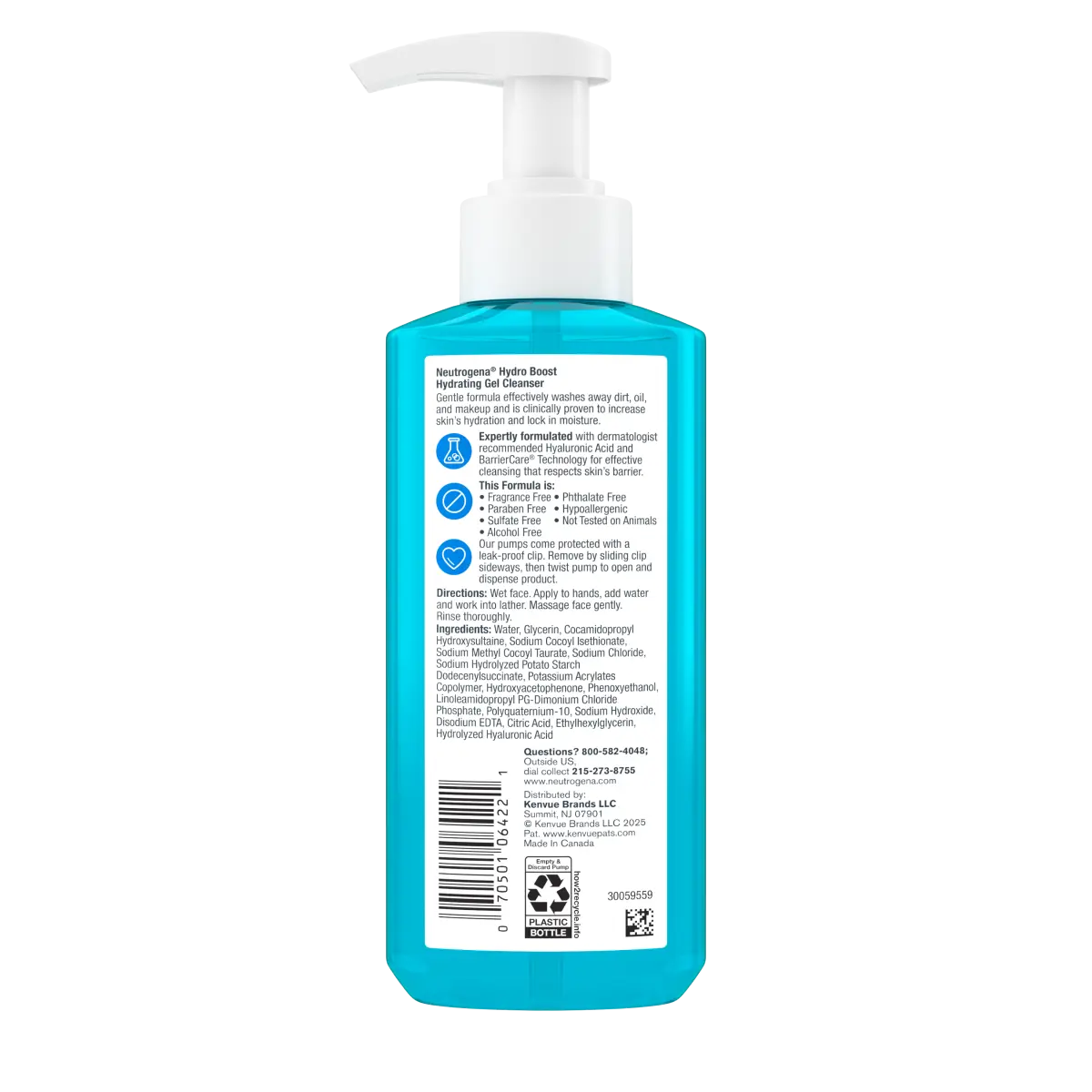 Neutrogena Anti-Aging Nighttime Regimen | Hydro Boost Cleanser + Rapid Wrinkle Repair Moisturizer