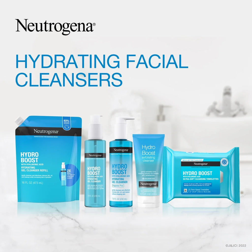 Neutrogena Hydro Boost Hydrating | 5 Fl. Oz Fragrance-Free Gel Cleanser