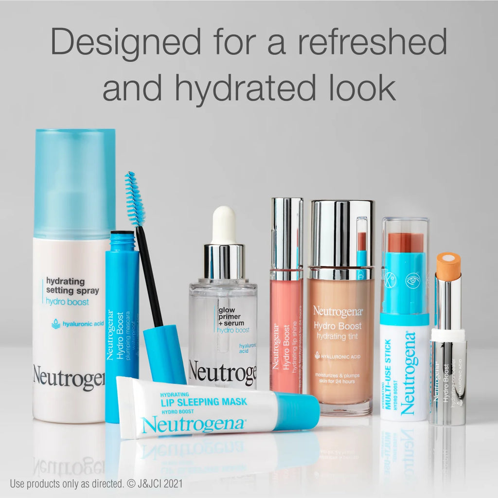 Neutrogena Hydro Boost Hydrating — Clear Lip Sleeping Mask with Hyaluronic Acid, 0.35 Oz