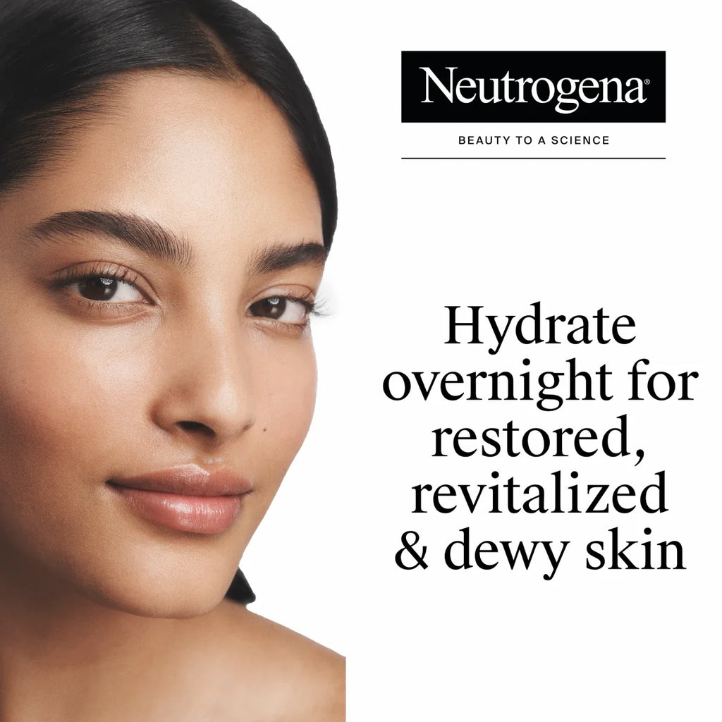 Neutrogena Hydro Boost Night — Pressed Face Serum with Hyaluronic Acid, 1.7 Oz