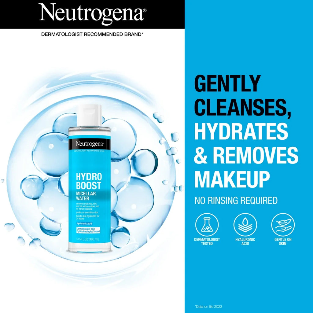 Neutrogena Hydro Boost Micellar 13.5 Fl Oz | Water for Sensitive Skin