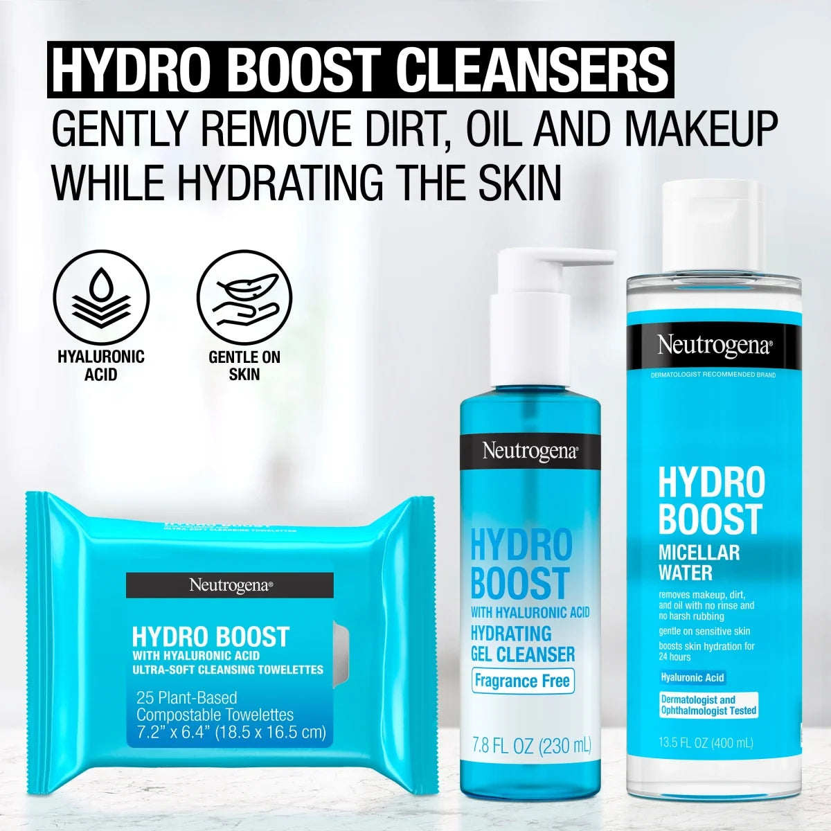 Neutrogena Hydro Boost Micellar 13.5 Fl Oz | Water for Sensitive Skin
