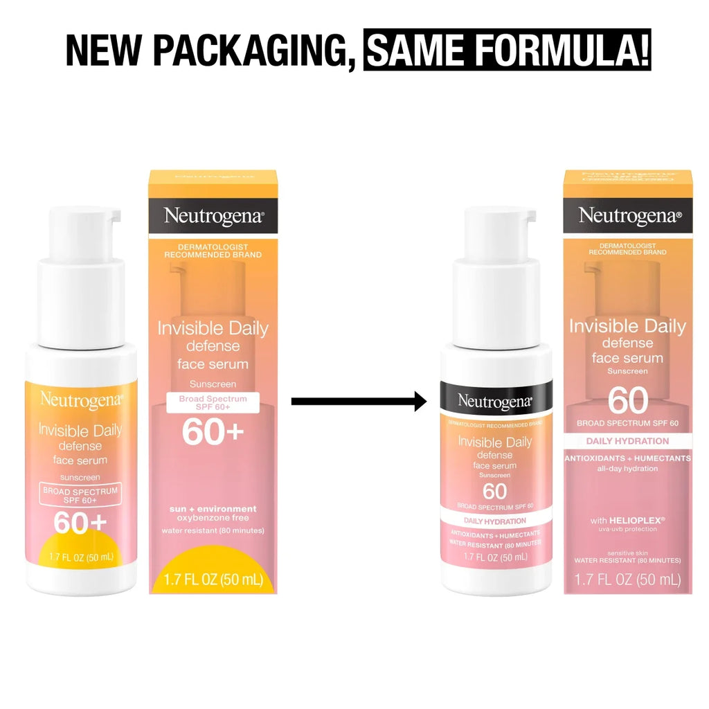 Neutrogena Invisible Daily Defense Face — SPF 60 Serum