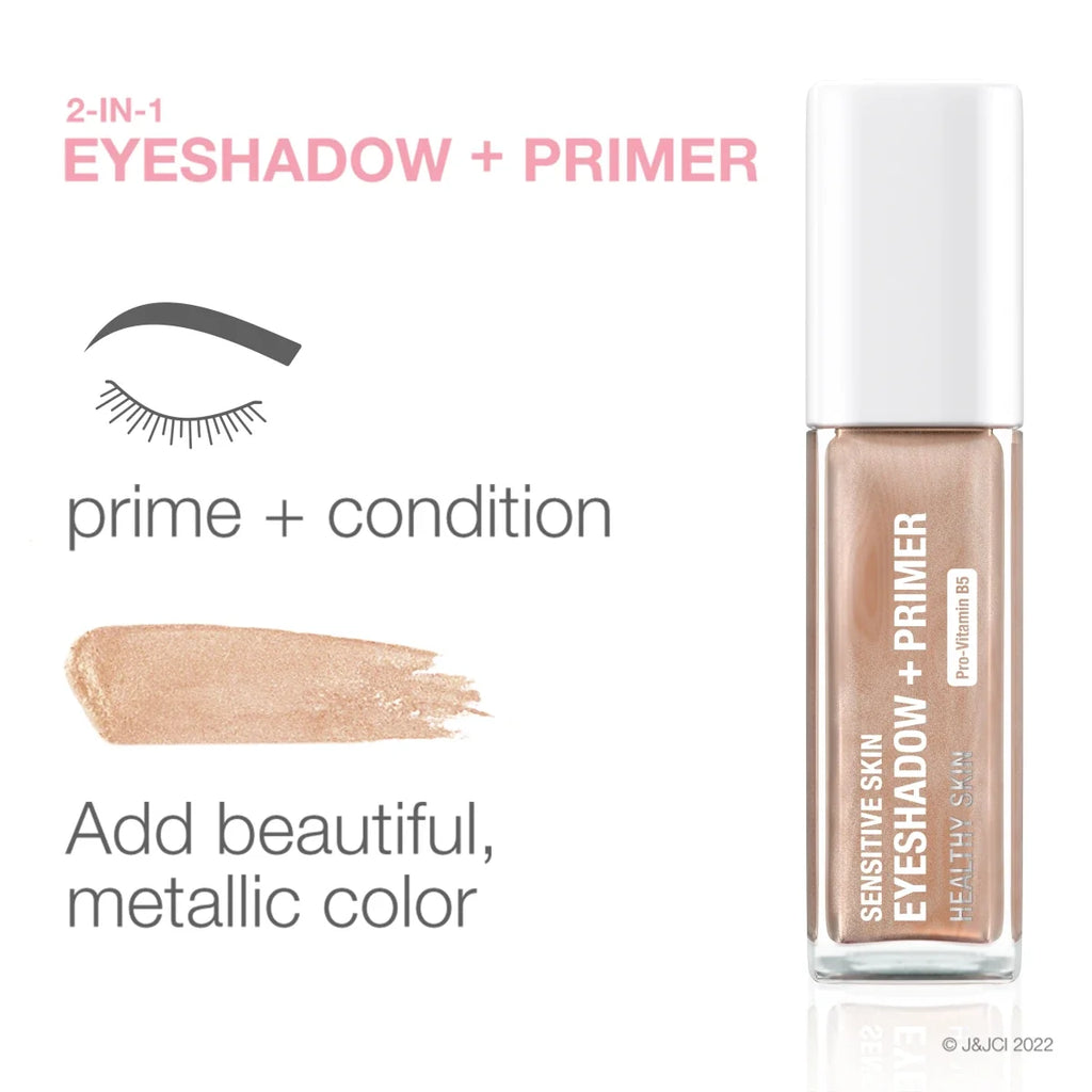 Neutrogena Sensitive Skin 2-in-1 Eyeshadow | Soft Pearl — Cream-to-Powder Primer