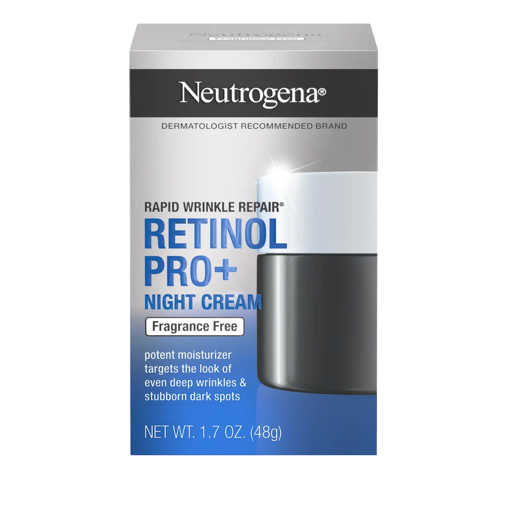 Neutrogena Rapid Wrinkle Repair | 1.7 Oz | Retinol Pro+ Night Cream | Fragrance Free