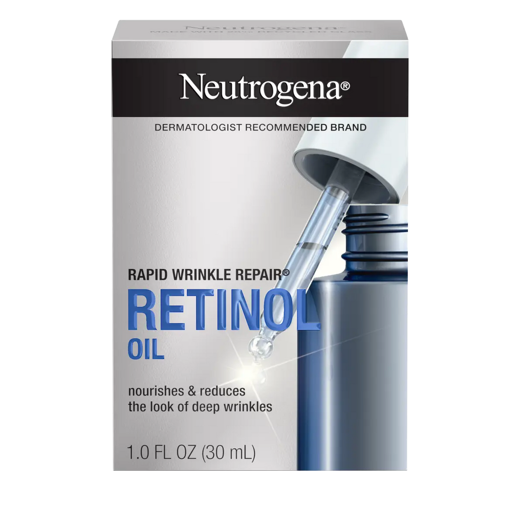 Retinol Facial Oil | Neutrogena Rapid Wrinkle Repair | 1 Fl. Oz