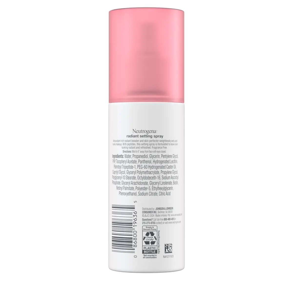 Neutrogena Healthy Skin Radiant Setting Spray — Weightless Mist, 3.4 Fl. Oz