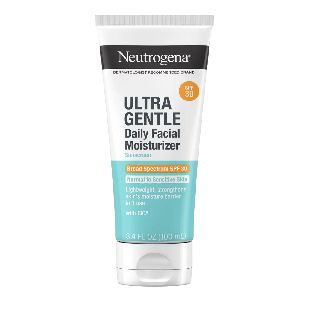 Neutrogena Ultra Gentle Daily | Lightweight Facial Moisturizer | Broad Spectrum SPF 30 | 3.4 Fl. Oz