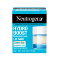 Neutrogena Hydro Boost Hyaluronic | Sheer Ice Lip Balm | Fragrance Free | 0.5 Oz