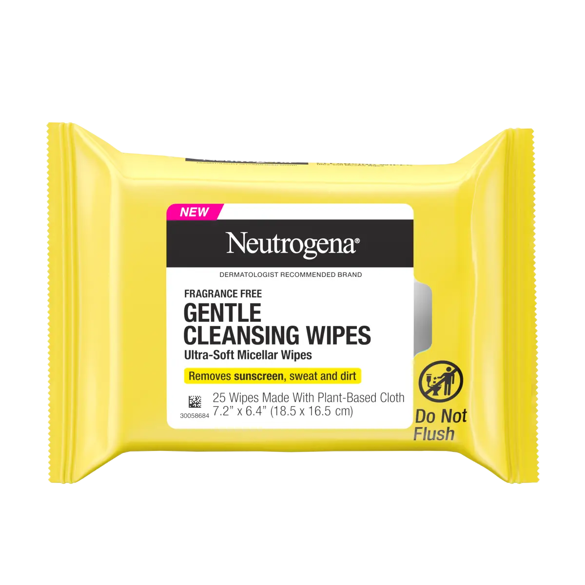Neutrogena Gentle Cleansing Wipes • 25 Count | Ultra-Soft Micellar Face Wipes