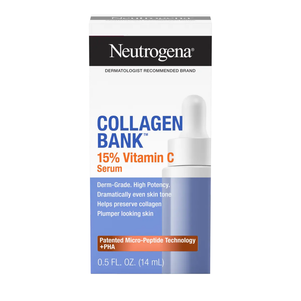 Neutrogena Collagen Bank Vitamin — Glow Serum | 15% Pure Vitamin C