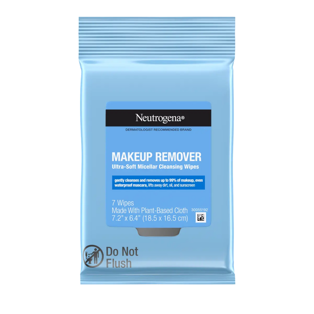 Neutrogena Makeup Remover Ultra-Soft | 7 Count | Micellar Cleansing Wipes