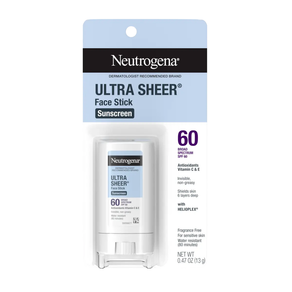 Neutrogena Ultra Sheer Face | 0.47 oz | SPF 60 Stick Sunscreen