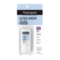 Neutrogena Ultra Sheer Face | 0.47 oz | SPF 60 Stick Sunscreen