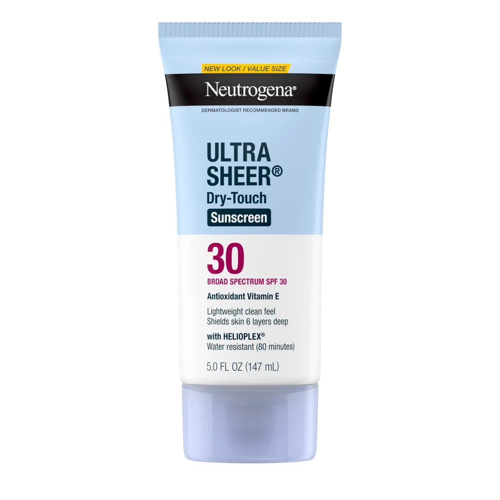 Neutrogena Ultra Sheer Dry-Touch | SPF 30 | Broad Spectrum Sunscreen Lotion | 5 Fl. Oz