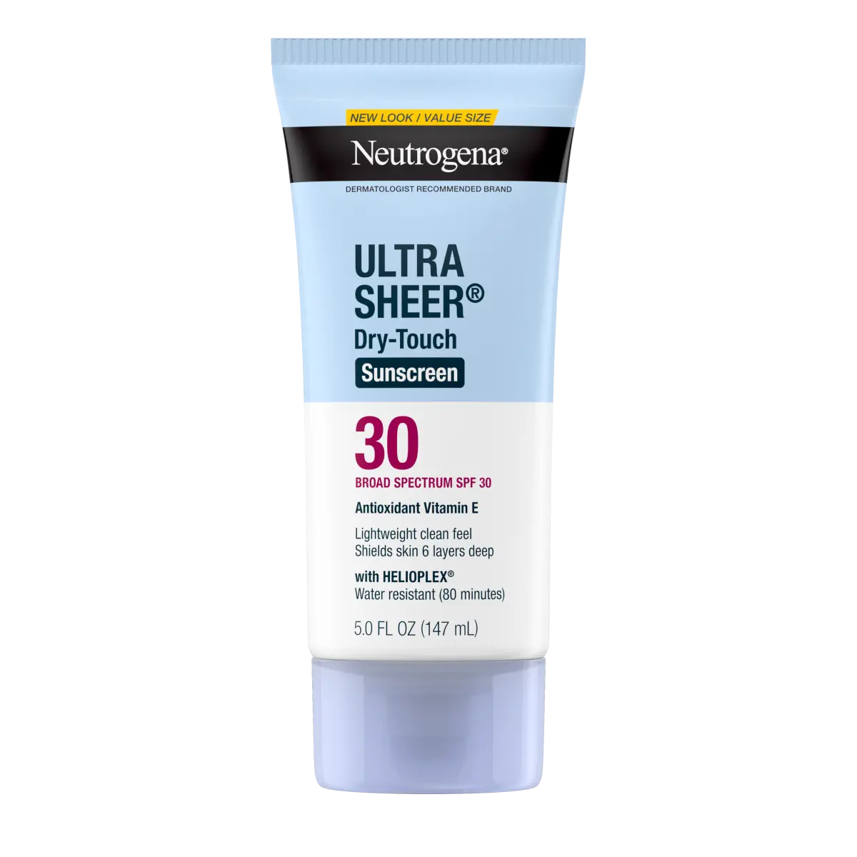 Neutrogena Ultra Sheer Dry-Touch | SPF 30 | Broad Spectrum Sunscreen Lotion | 5 Fl. Oz