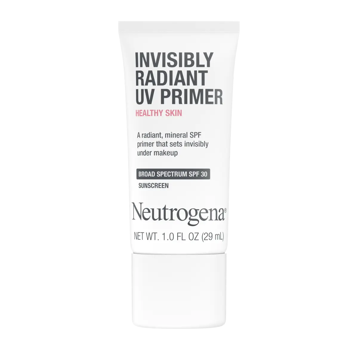 Neutrogena Healthy Skin Invisibly | SPF 30 | Radiant UV Primer | 1 Fl. Oz