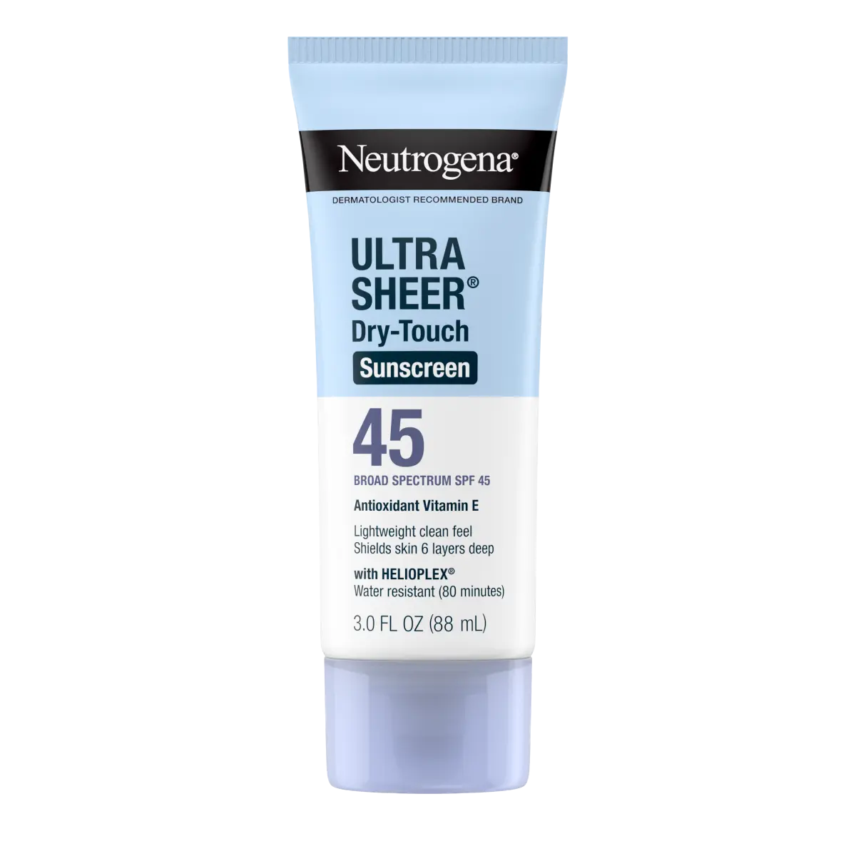 Neutrogena Ultra Sheer Dry-Touch | SPF 45 | Broad Spectrum Sunscreen Lotion | 3 Fl. Oz
