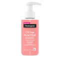 Pink Grapefruit Facial Cleanser | Neutrogena Oil-Free Acne Wash | 6 Fl. Oz