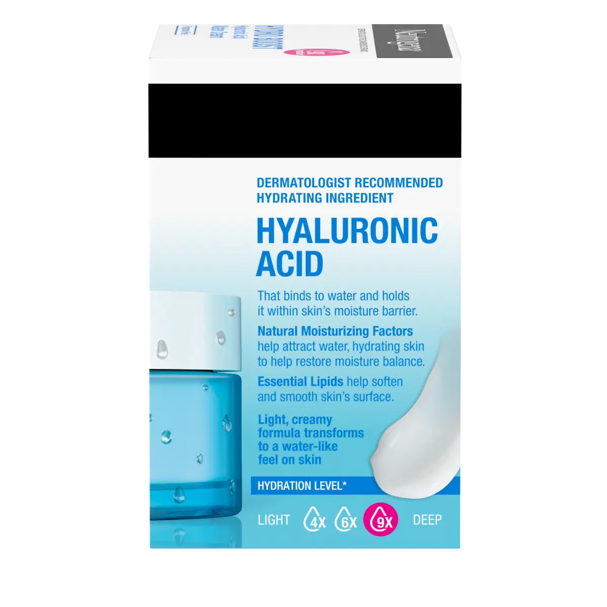 Neutrogena Hydro Boost Hyaluronic 1.7 Fl. Oz | Fragrance Free Water Cream | Facial Moisturizer
