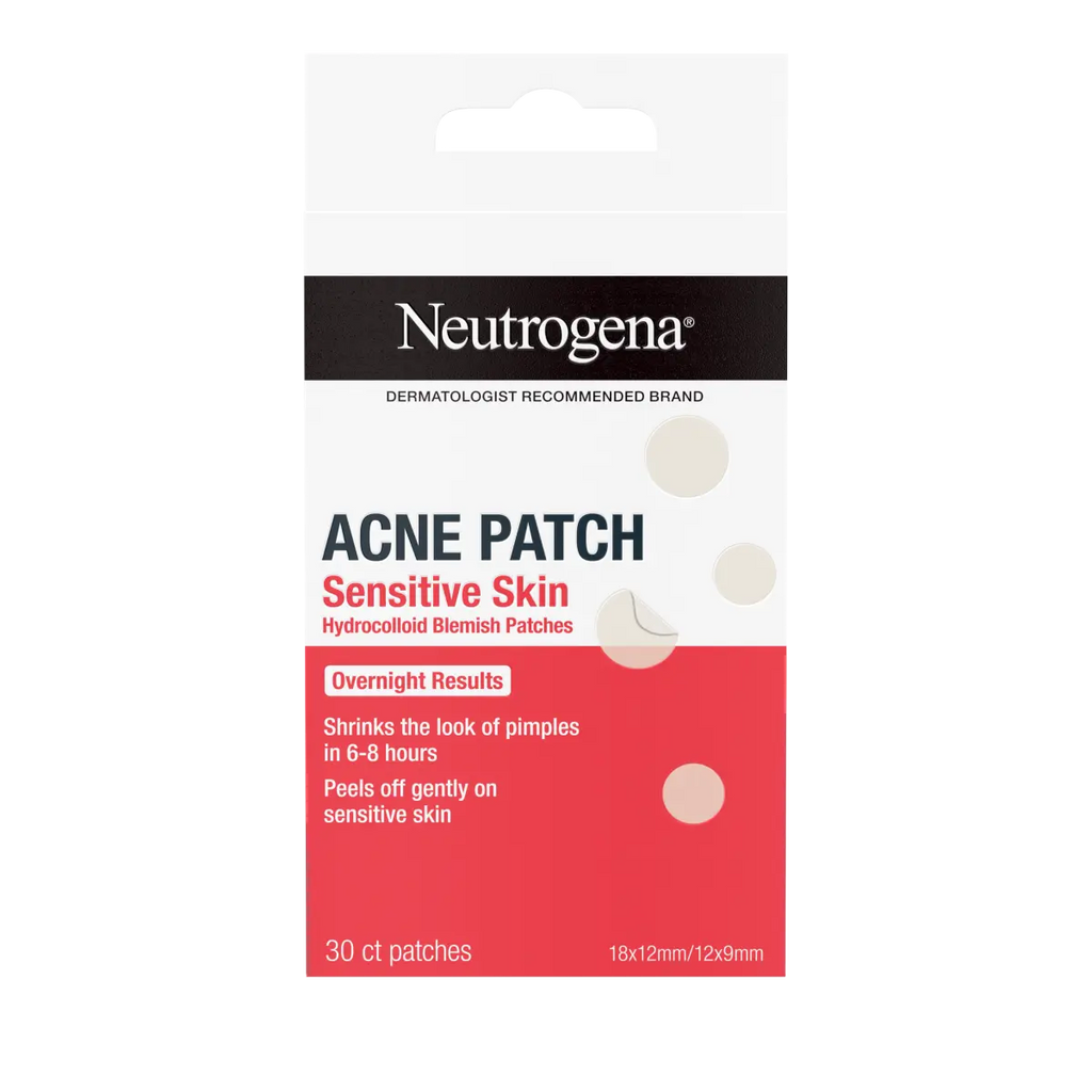 Neutrogena Sensitive Skin Blemish | 30 Count | Hydrocolloid Acne Patches