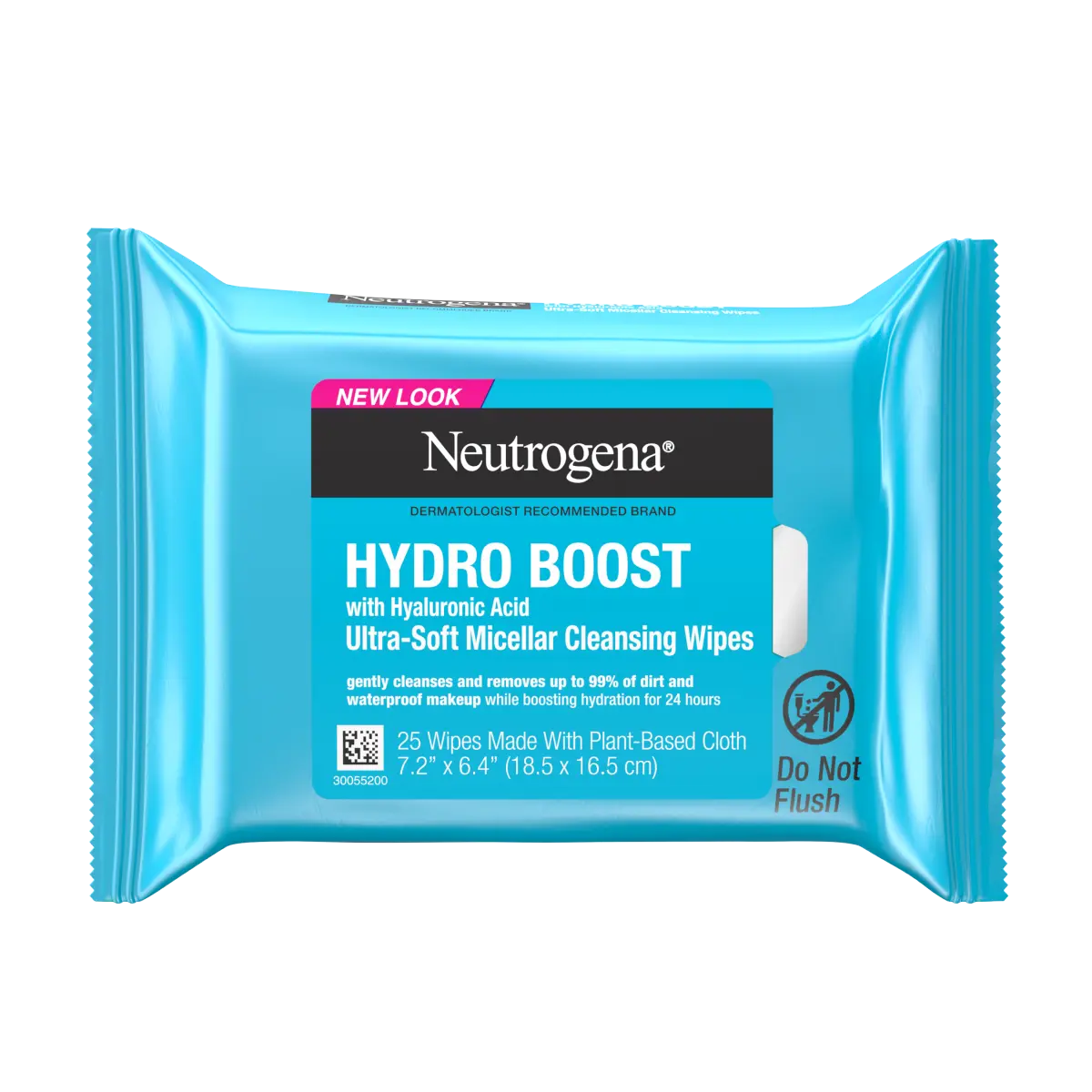 Neutrogena Hydro Boost Ultra-Soft — Micellar Makeup Remover Wipes, 25 Count