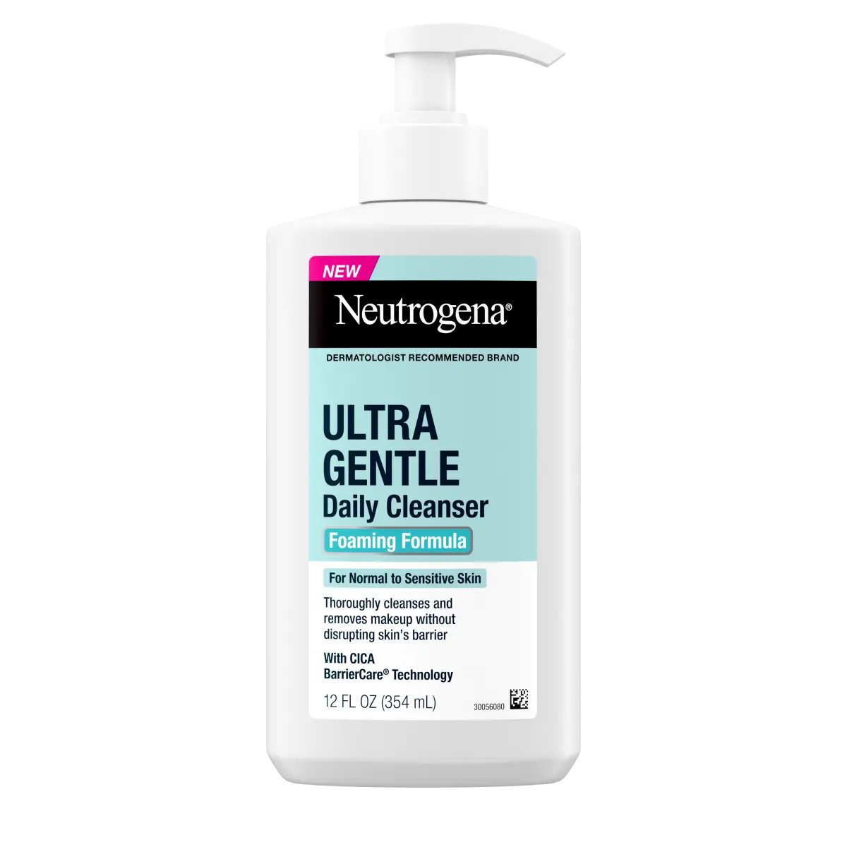 Neutrogena Ultra Gentle Daily | Foaming Face Cleanser | Fragrance Free | 12 Fl. Oz