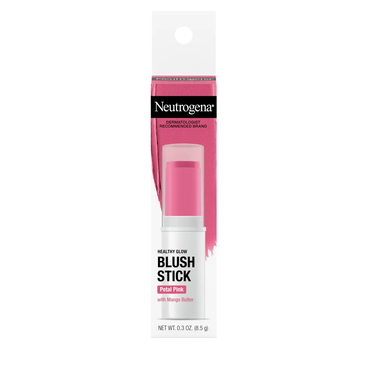 Neutrogena Healthy Glow Blush — Petal Pink | 0.3 Oz | Stick