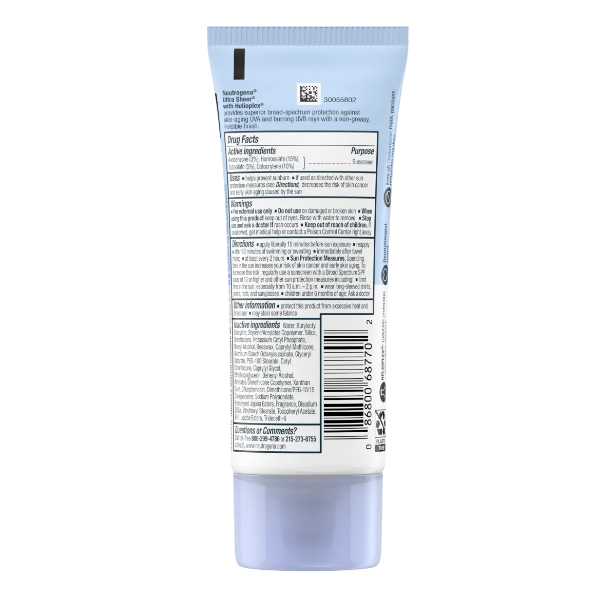 Neutrogena Ultra Sheer Dry-Touch | SPF 70 | Broad Spectrum Sunscreen Lotion