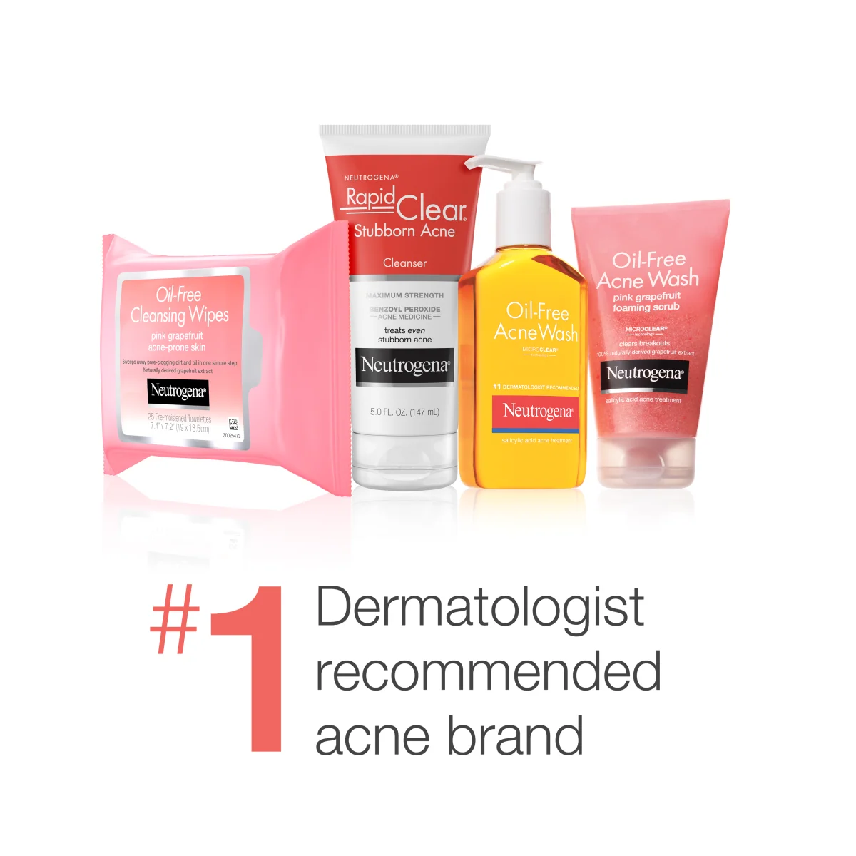 Neutrogena Body Clear Body — Pink Grapefruit Acne Wash, 8.5 Fl. Oz