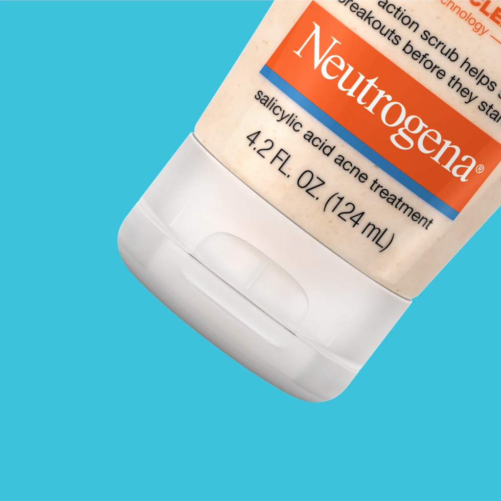 Neutrogena Oil-Free Acne Wash | 4.2 Fl. Oz | Daily Scrub
