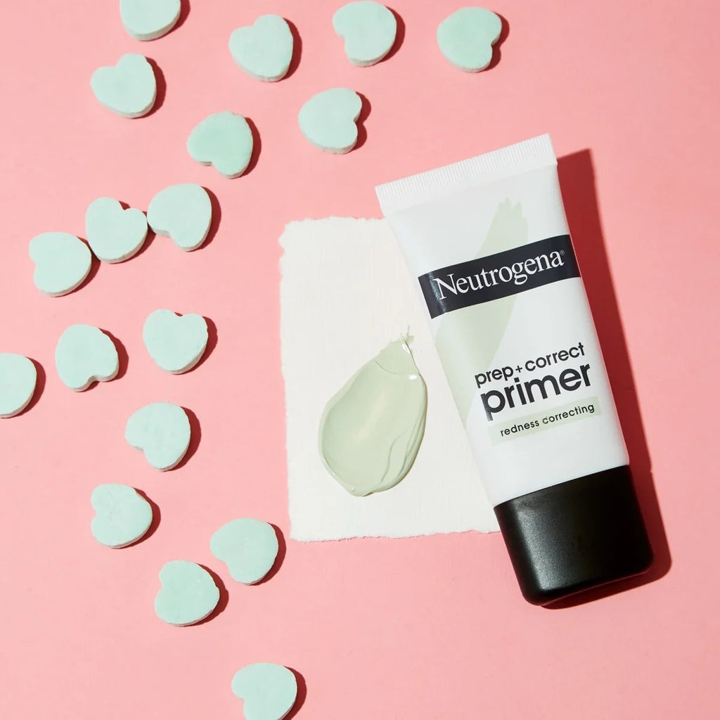 Neutrogena Prep Correct Primer | Green Redness Correcting 10 | 1.0 Oz