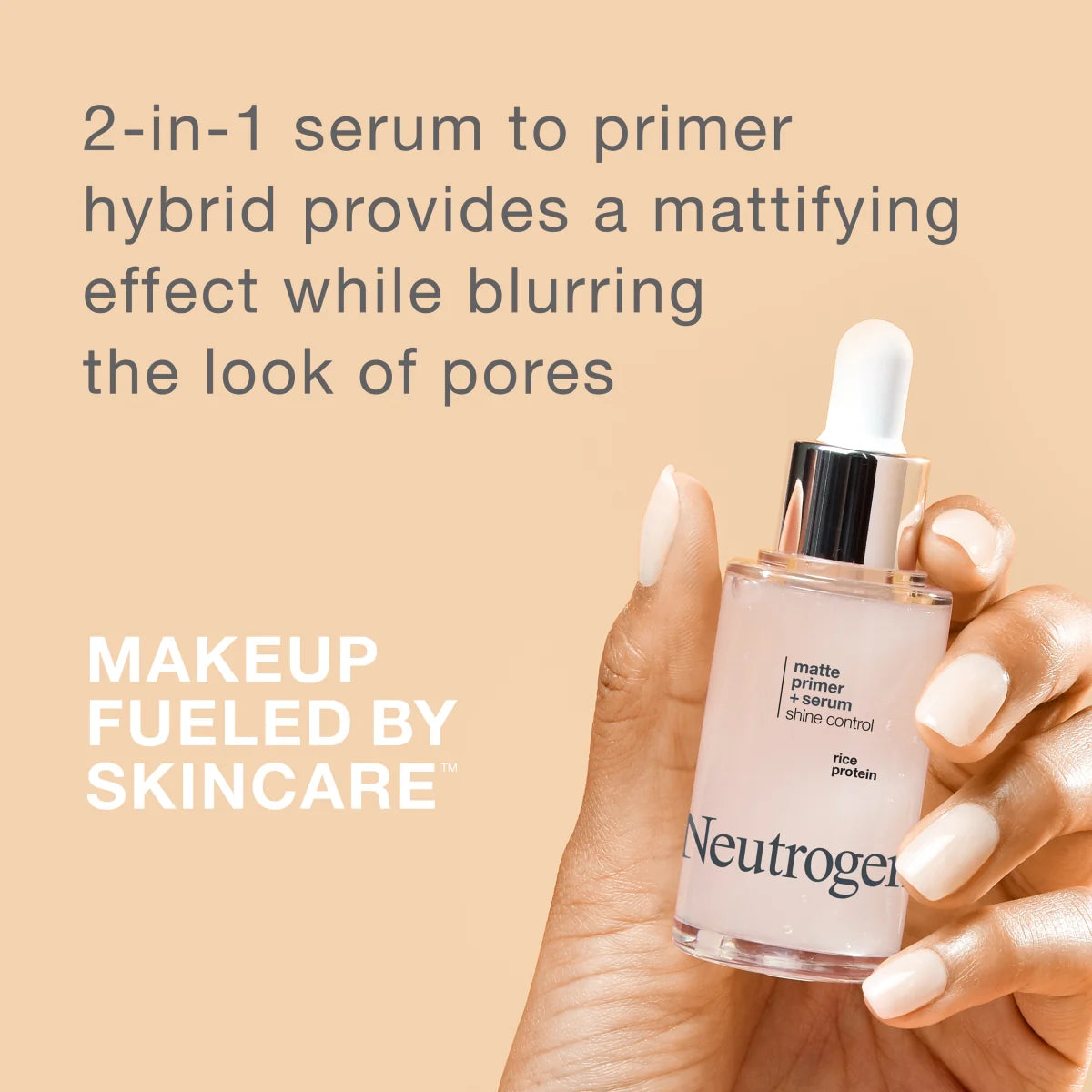 Neutrogena Shine Control Matte | 1.0 Fl. Oz — Booster Face Primer + Serum