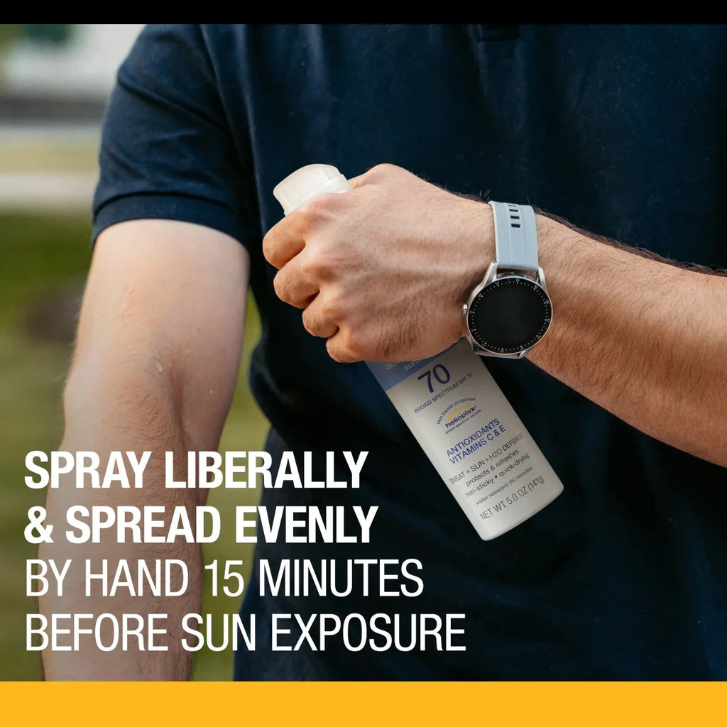 Neutrogena Sport Active Defense | Sunscreen Spray | Broad Spectrum SPF 70 | 5.0 Oz