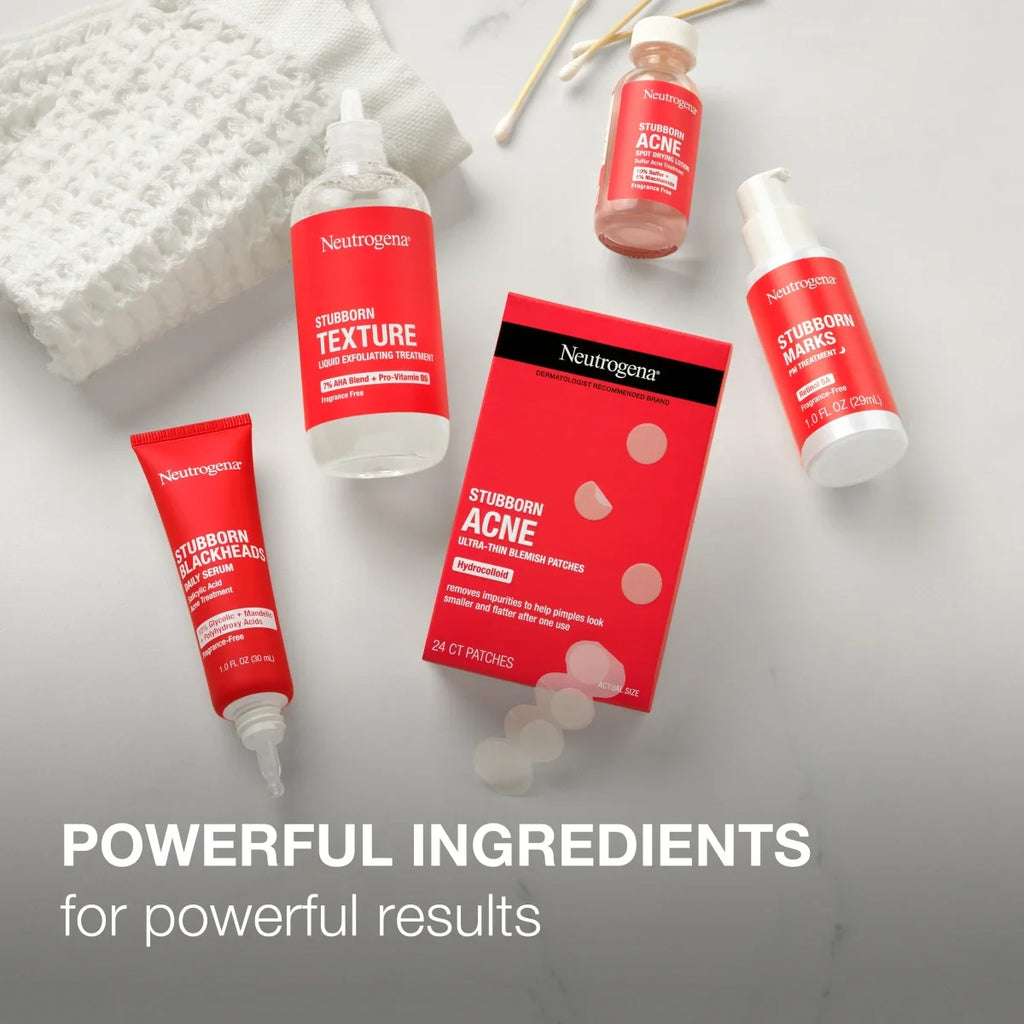 Neutrogena Stubborn Texture Niacinamide | 1.0 Fl. Oz Face & Neck Serum