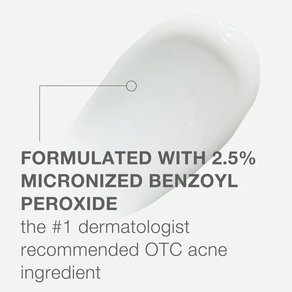 Neutrogena Stubborn Acne AM | 2.5% Benzoyl Peroxide Treatment, 2 Oz