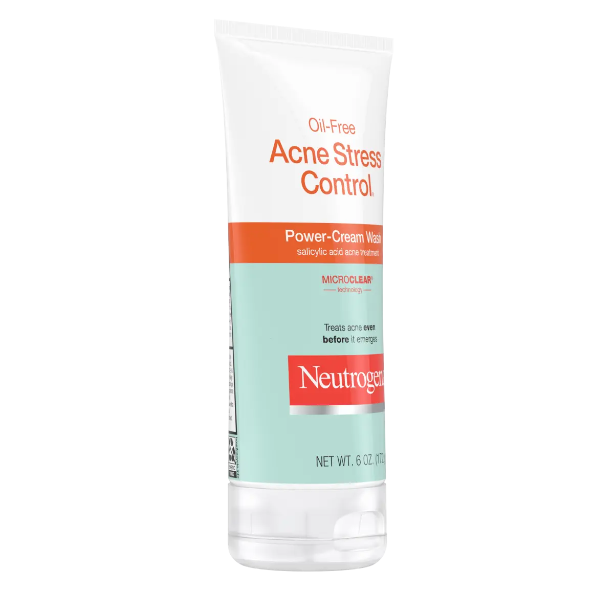 Neutrogena Oil-Free Acne Stress Control | 6 Oz | Power-Cream Wash