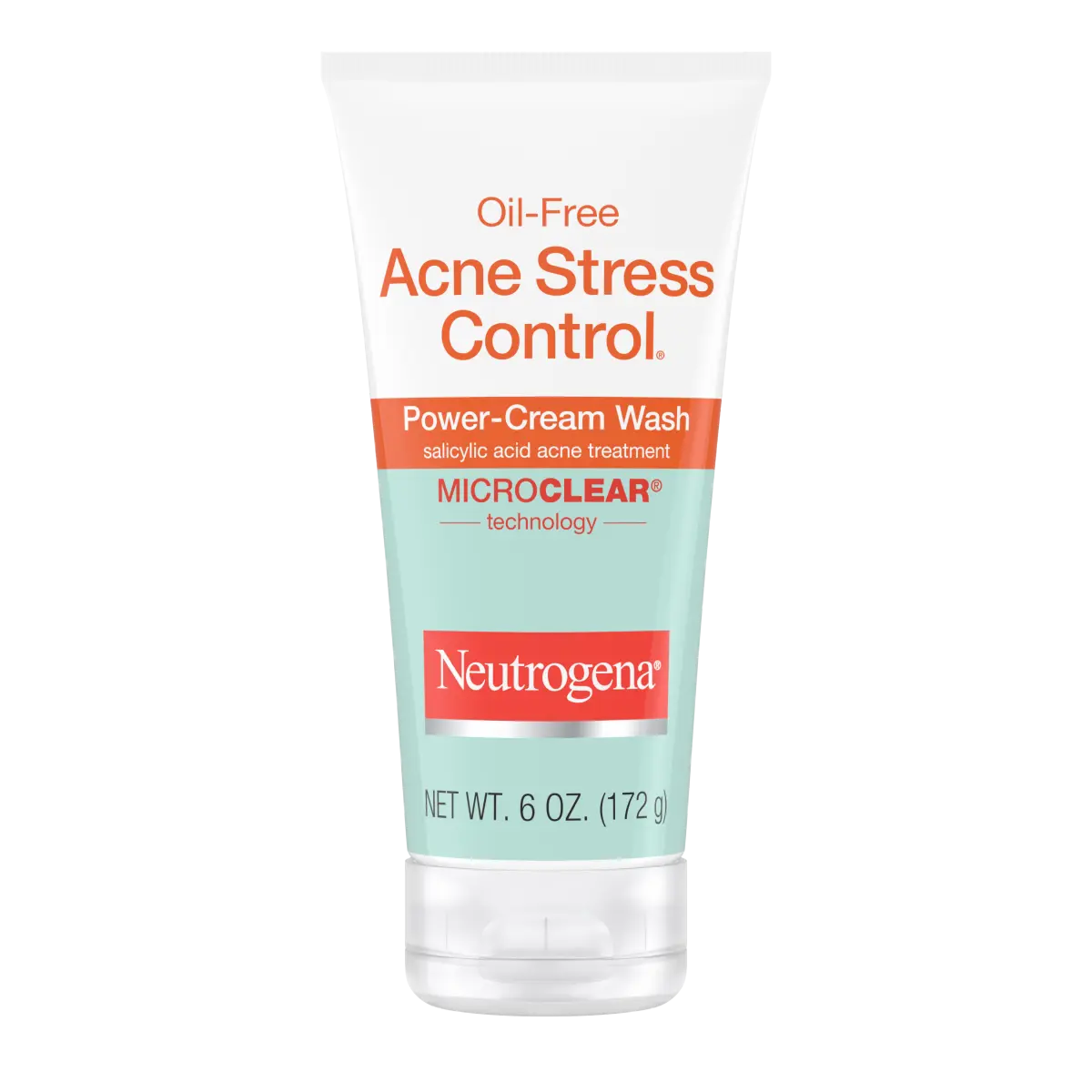 Neutrogena Oil-Free Acne Stress Control | 6 Oz | Power-Cream Wash