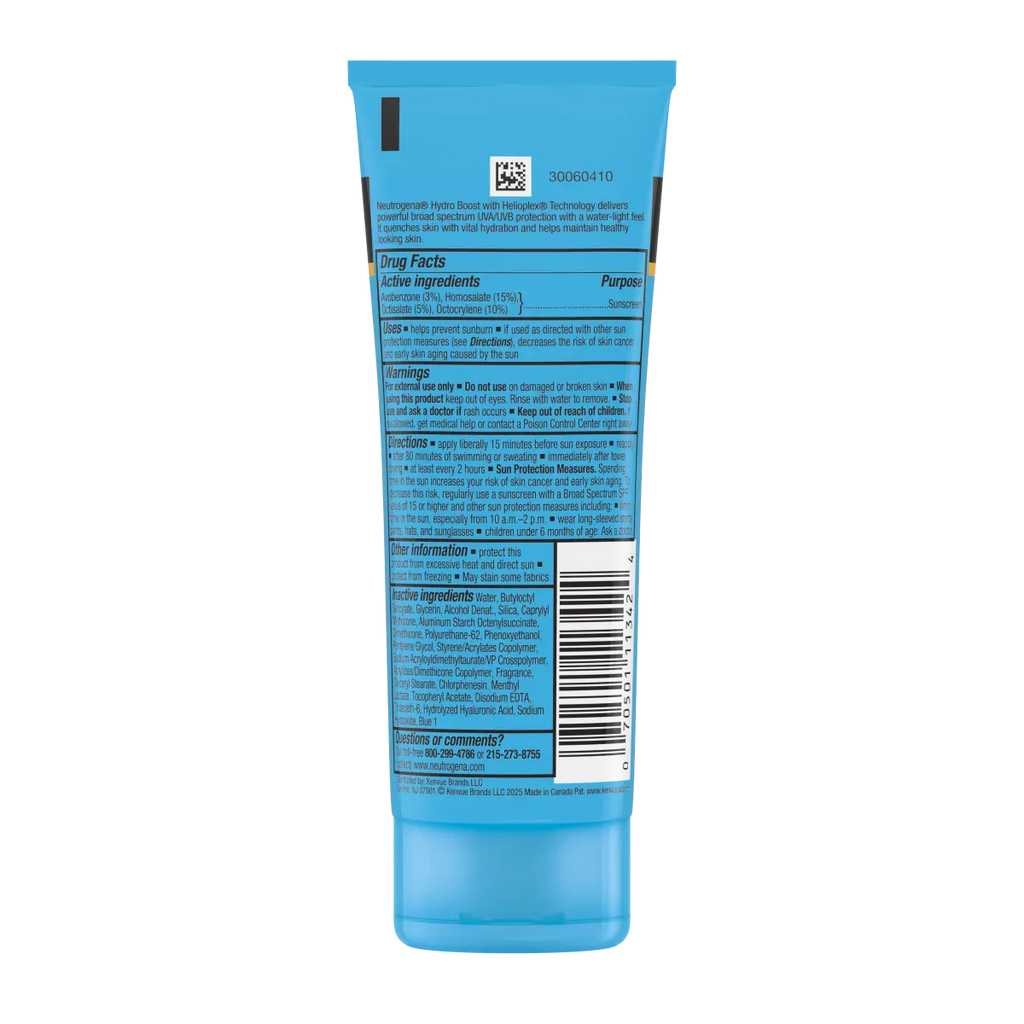 Neutrogena Hydro Boost Water — Water Gel Sunscreen Lotion, Broad Spectrum SPF 50