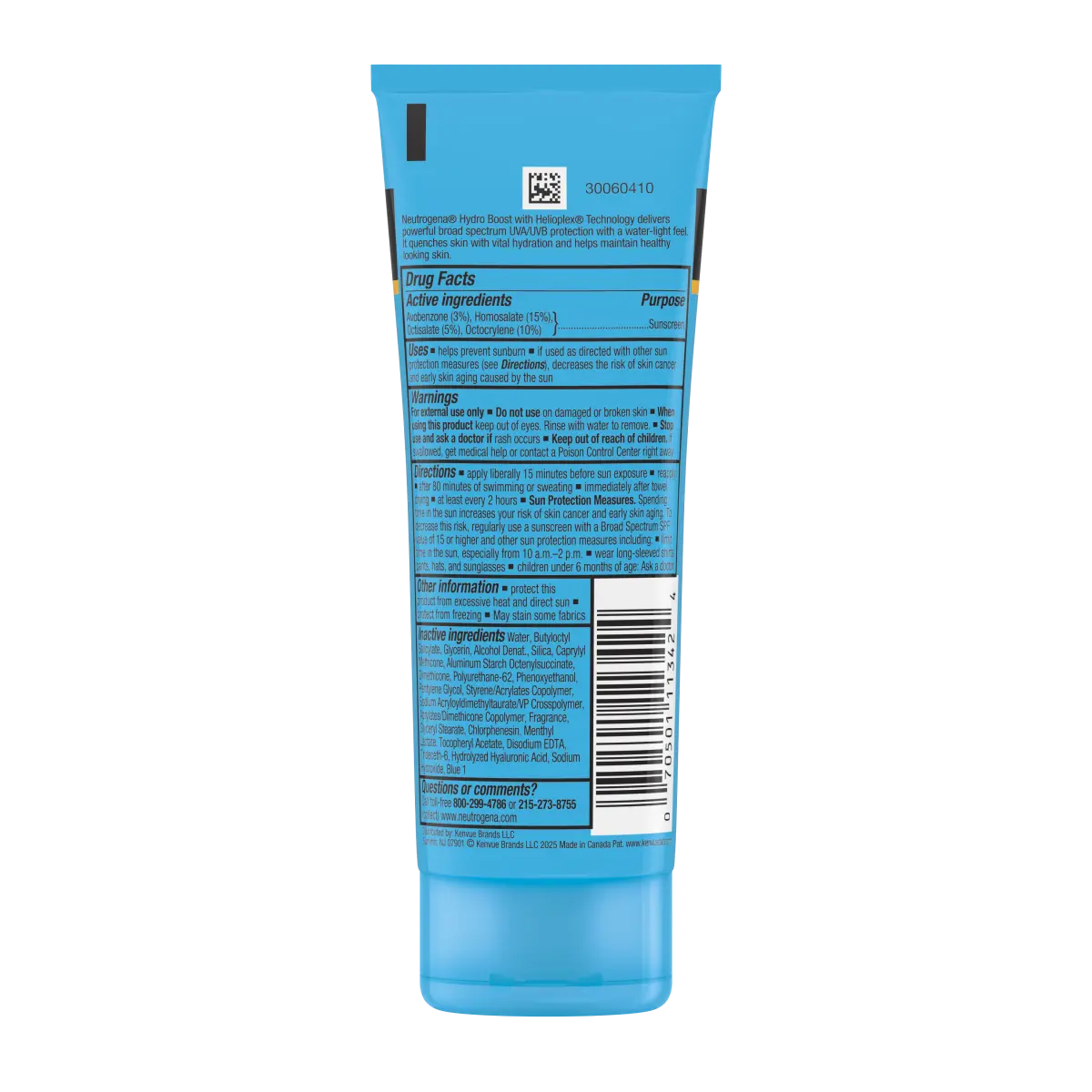 Neutrogena Hydro Boost Water — Water Gel Sunscreen Lotion, Broad Spectrum SPF 50