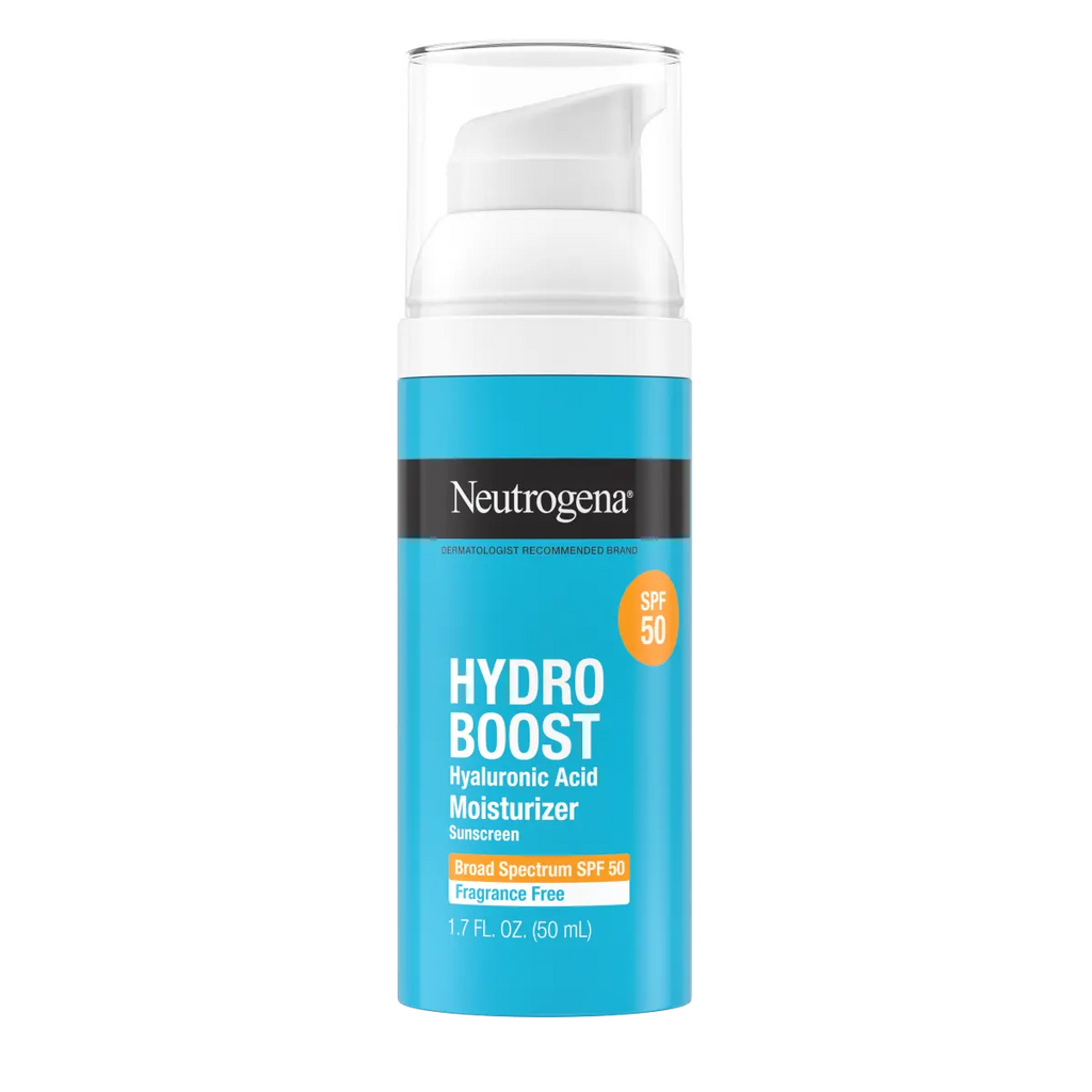 Neutrogena Hydro Boost SPF — Lightweight Hyaluronic Acid Moisturizer, SPF 50