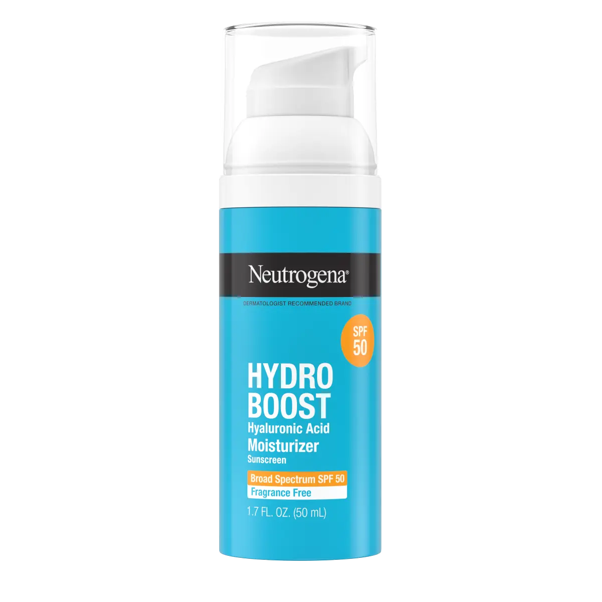 Neutrogena Hydro Boost SPF — Lightweight Hyaluronic Acid Moisturizer, SPF 50