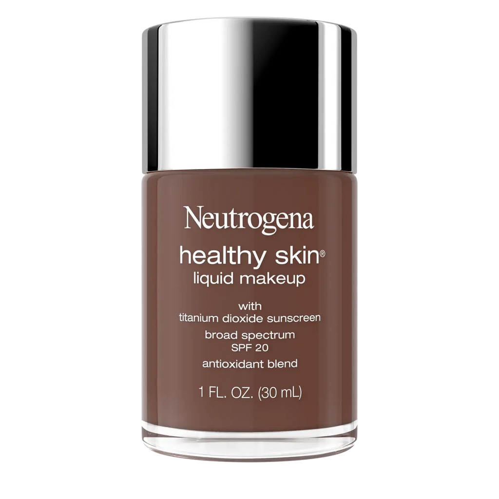 Neutrogena Healthy Skin Liquid Makeup — 550C Walnut, Broad Spectrum SPF 20, 1 Fl. Oz