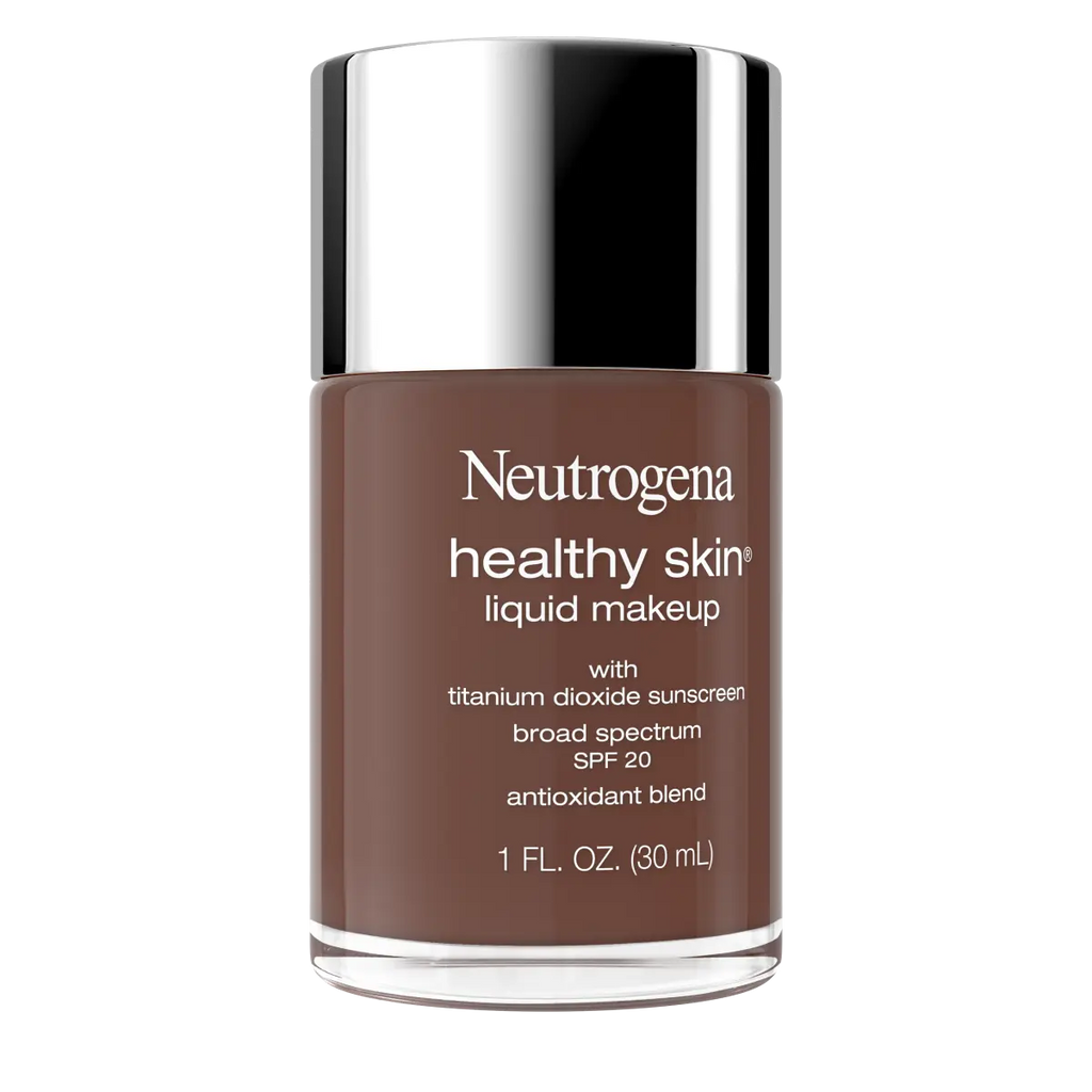 Neutrogena Healthy Skin Liquid Makeup — 550C Walnut, Broad Spectrum SPF 20, 1 Fl. Oz
